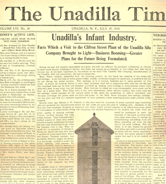 The Unadilla Times newspaper