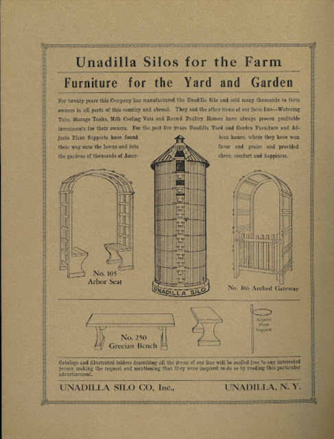 Unadilla Silos old advertisement 